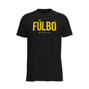 Remera FULBO NEGRA AMARILLA