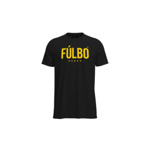 Remera FULBO NEGRA AMARILLA NIÑO