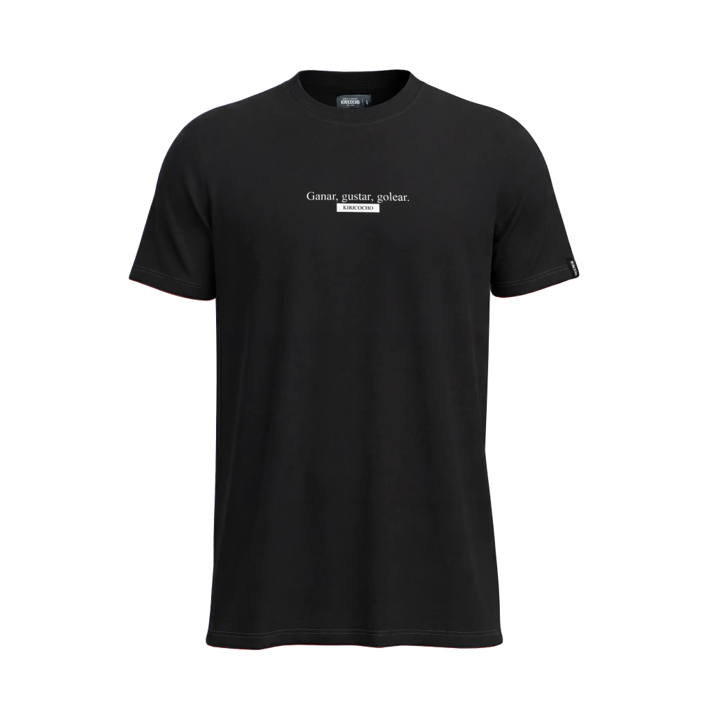 Remera GANAR, GUSTAR, GOLEAR