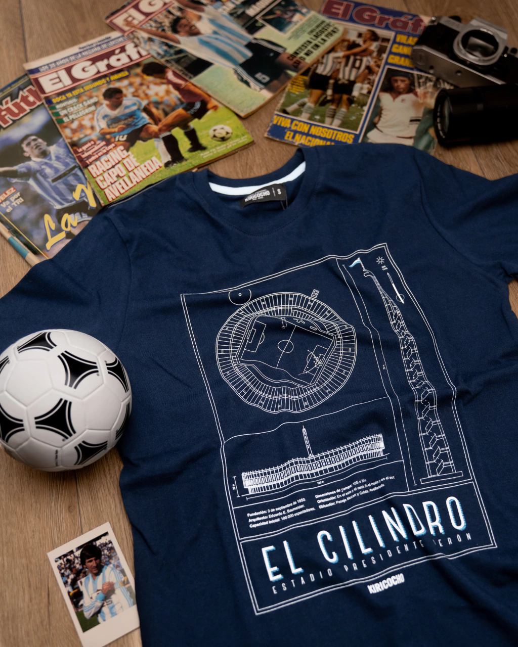 Remera RACING ESTADIO EL CILINDRO - Imagen 3
