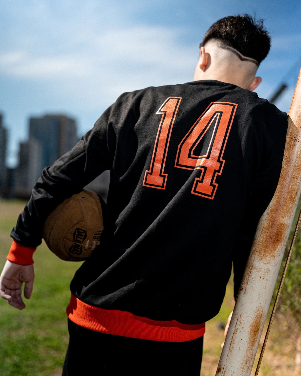 Buzo Réplica CRUYFF 14 Negro - Imagen 5