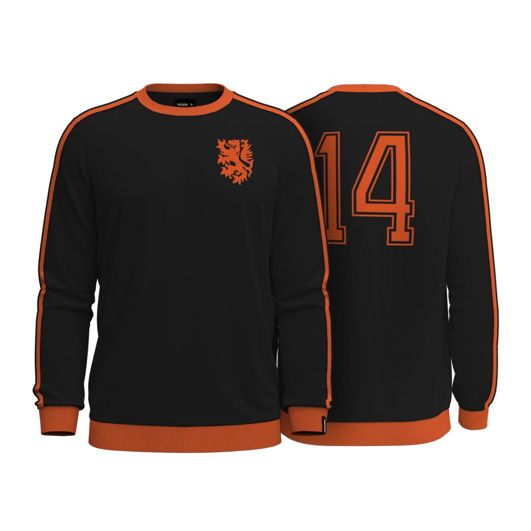 Buzo Réplica CRUYFF 14 Negro