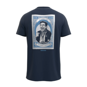 Remera RACING COSTAS ESTAMPILLA