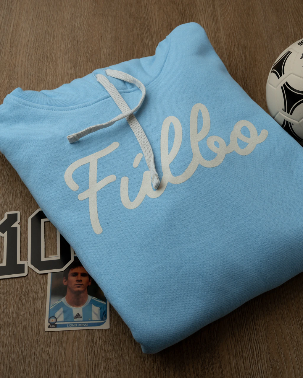 Buzo Frisa FÚLBO CELESTE - Imagen 3